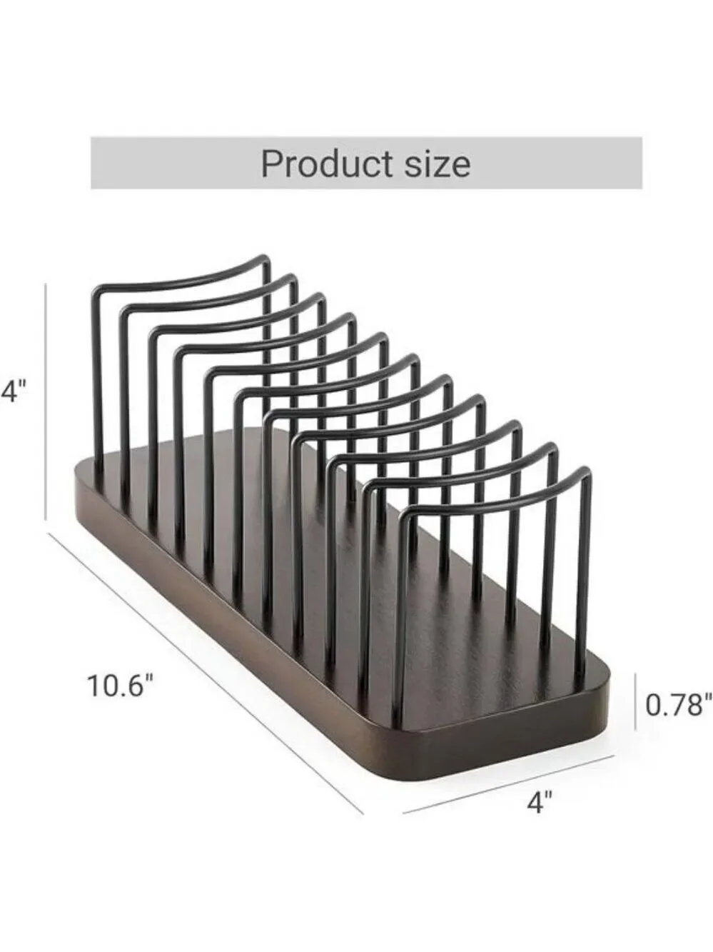 Mkono Hat Organizer Rack for Baseball Caps Desk Shelf Storage Holder Stand